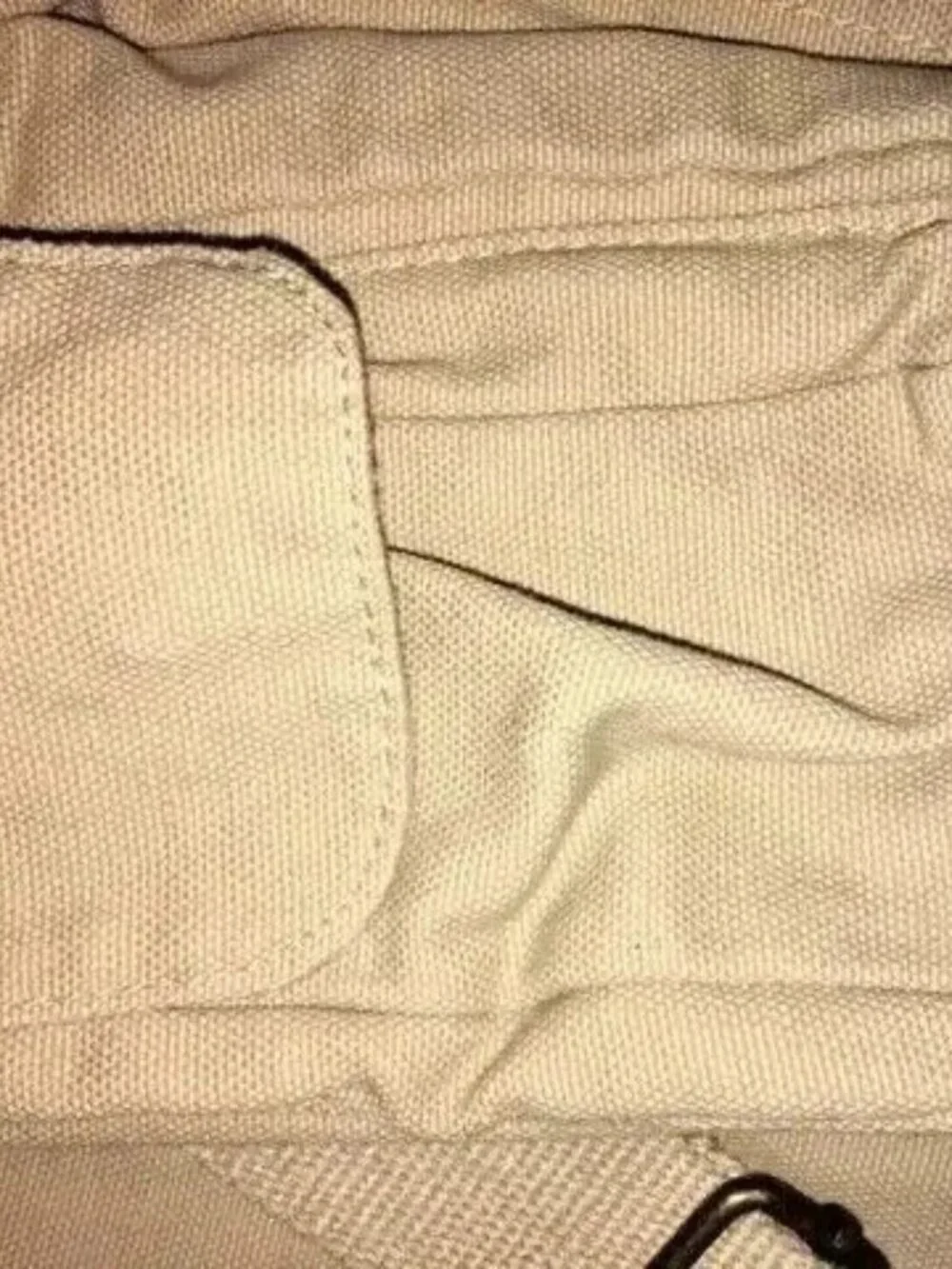 Messenger Bag Large Thick Cotton Khaki Tan Brown School Work NEW